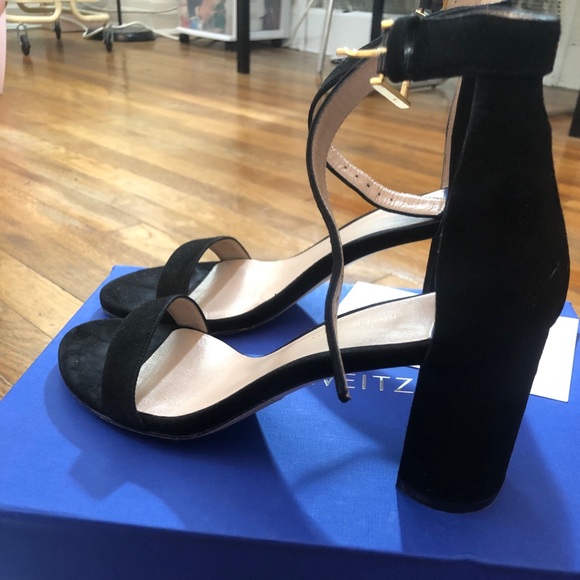 Stuart Weitzman suede sandals - Picture 2 of 3